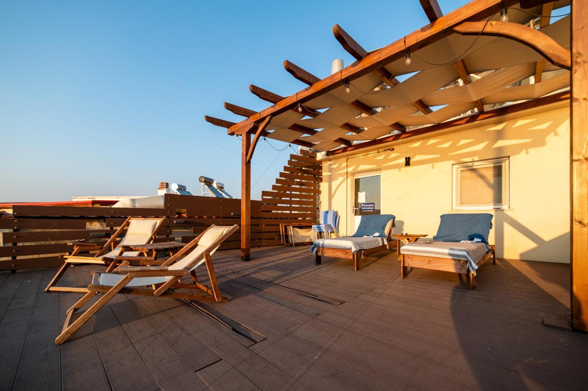 Vento Di Mare Appartement Peraía Buitenkant foto